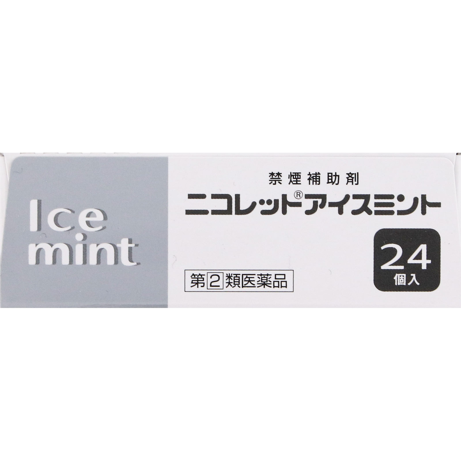 ニコレットアイスミント ２４個 アリナミン製薬 【指定第2類医薬品】