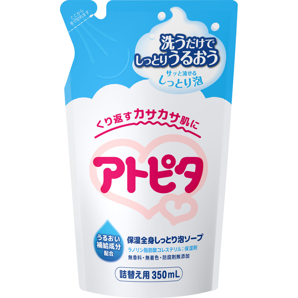 アトピタ保湿全身しっとり泡ソープ詰替 ３５０ｍｌ 丹平製薬