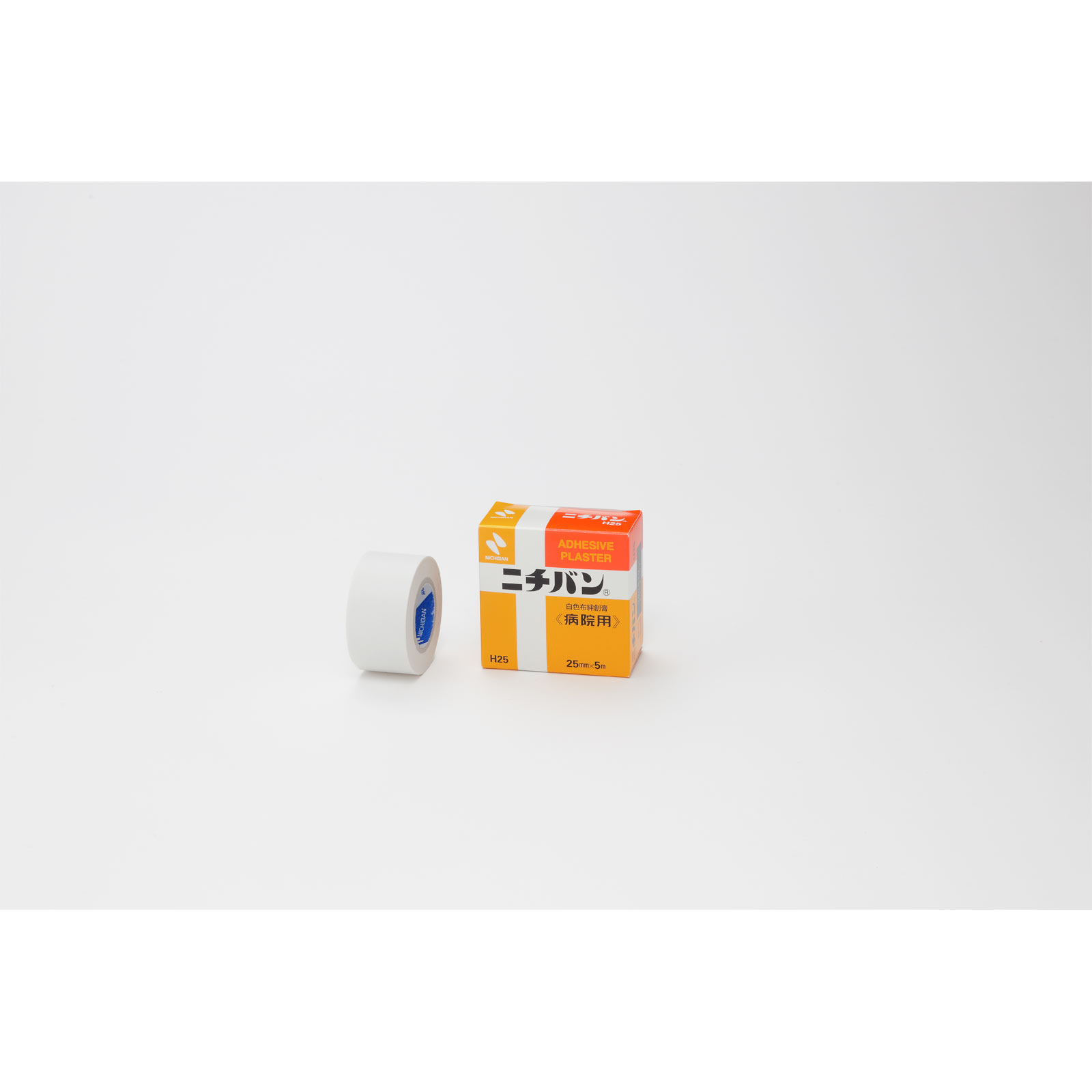 白色布絆創膏 病院用 ２５ＭＭＸ５Ｍ ニチバン