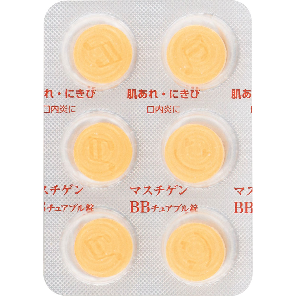 マスチゲンＢＢチュアブル錠 １２錠 日本臓器製薬 【第3類医薬品】