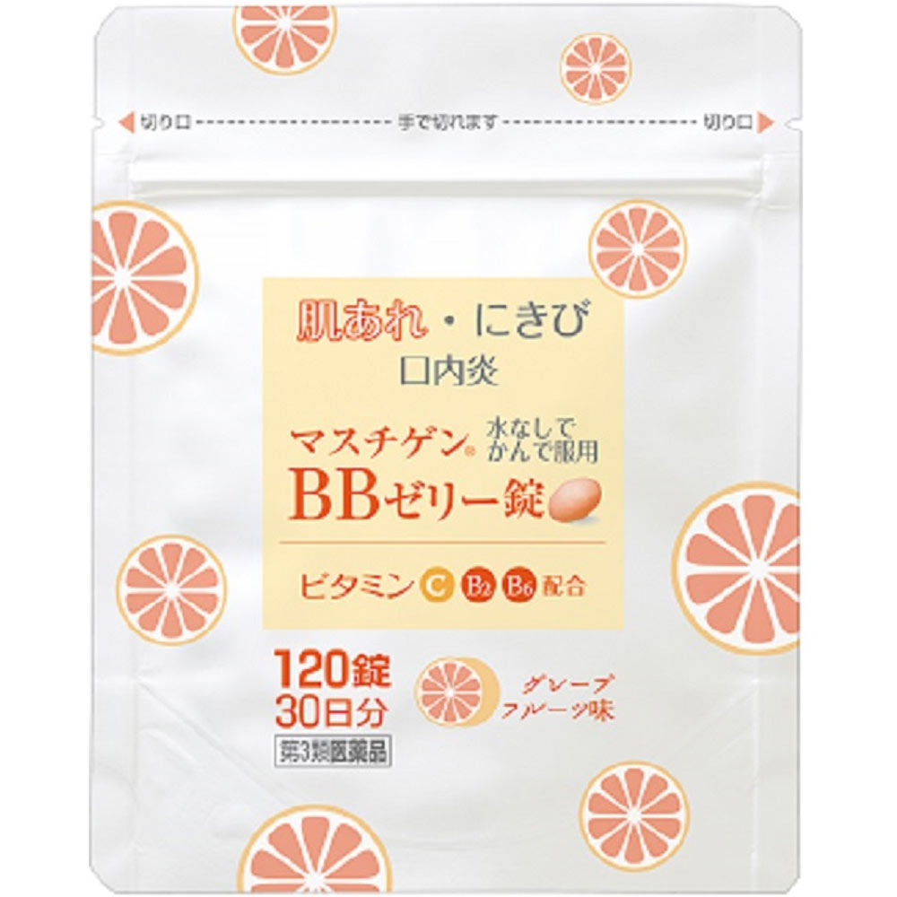 マスチゲン ＢＢゼリー錠 １２０錠 日本臓器製薬 【第3類医薬品】