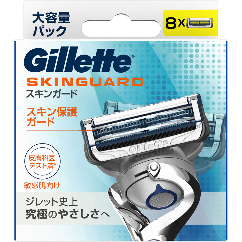 ジレット スキンガード マニュアル 替刃８個入 Ｐ＆Ｇジャパン