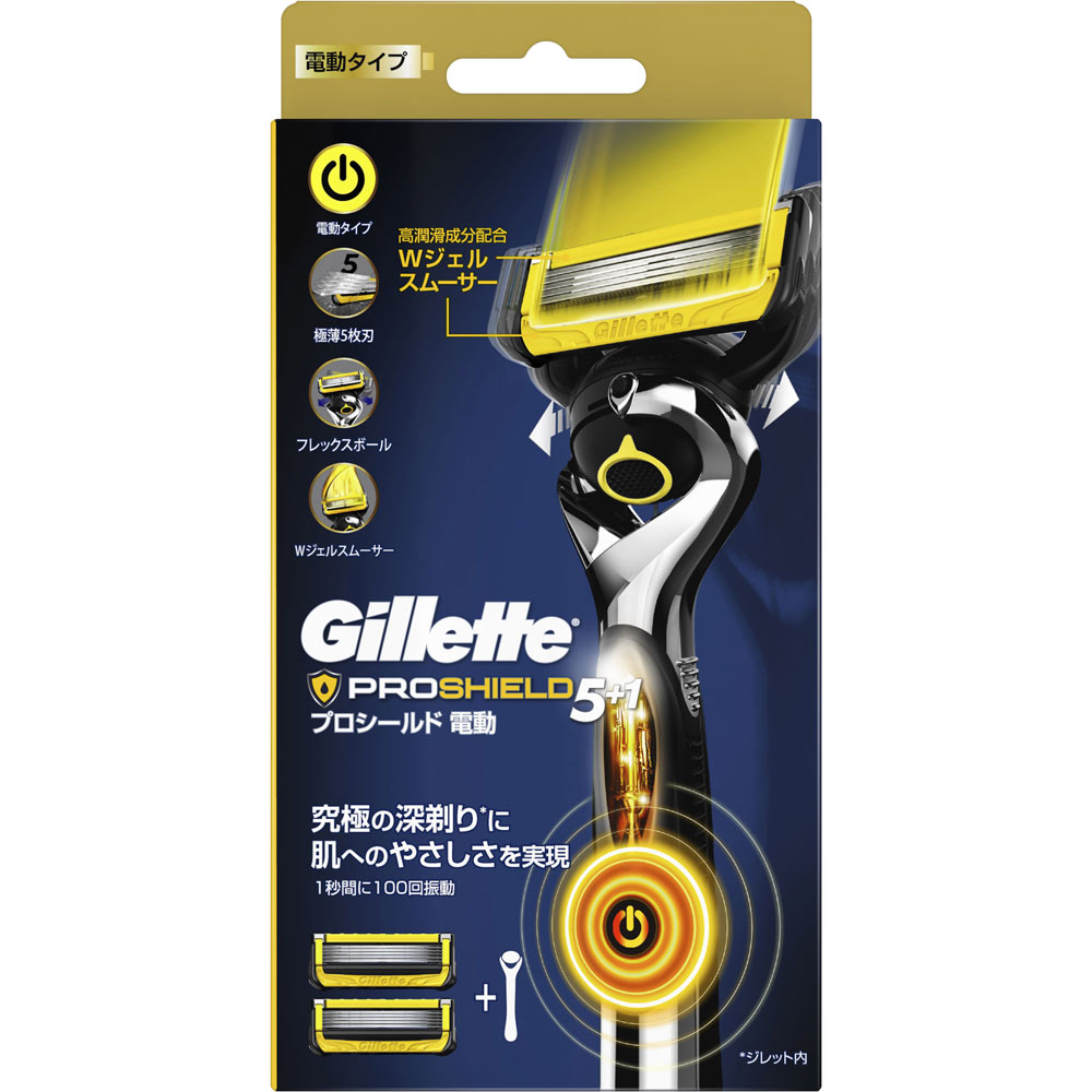 Amazon.co.jp: ジレット プロシールド マニュアル 髭剃り