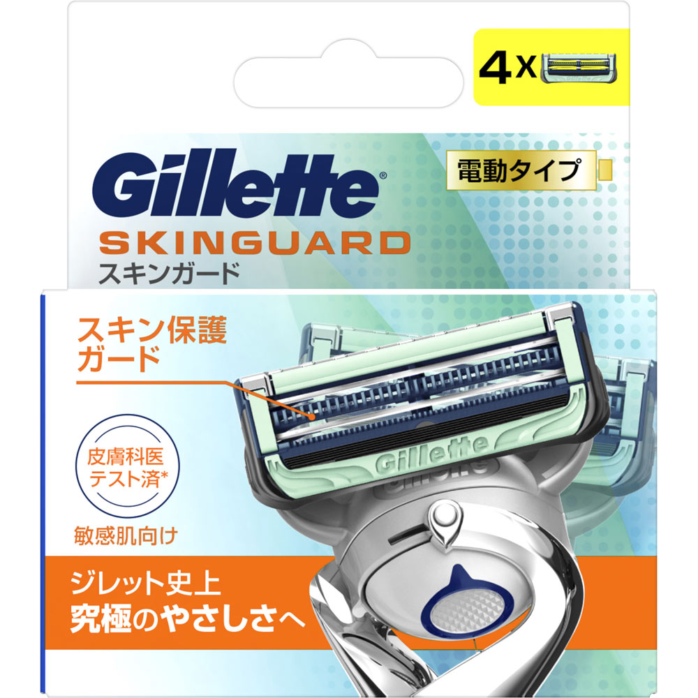 ジレット スキンガード パワー 替刃４個入 Ｐ＆Ｇジャパン