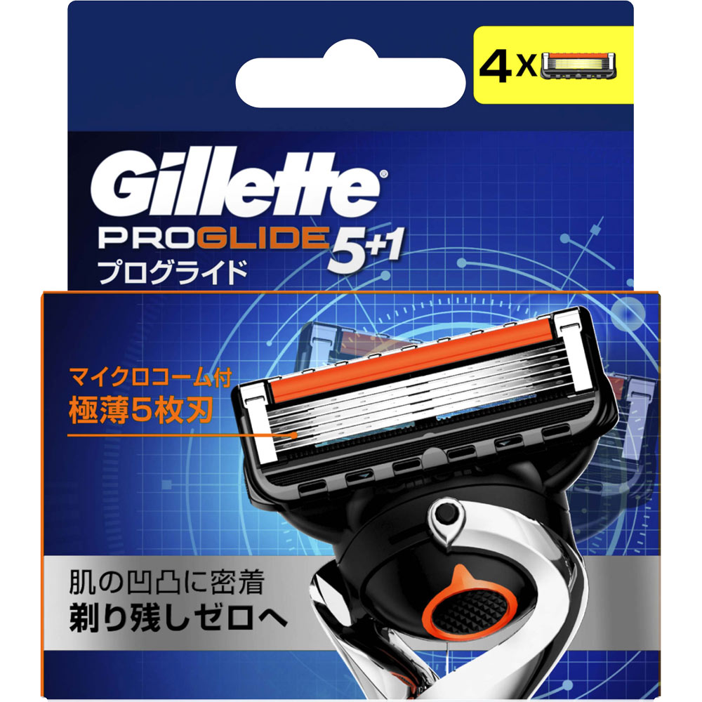 ジレット プログライド マニュアル 替刃４個 Ｐ＆Ｇジャパン