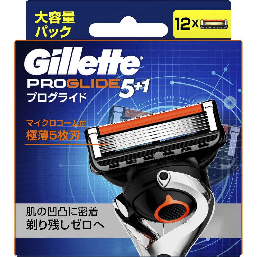 ジレット プログライド マニュアル 替刃１２個 Ｐ＆Ｇジャパン