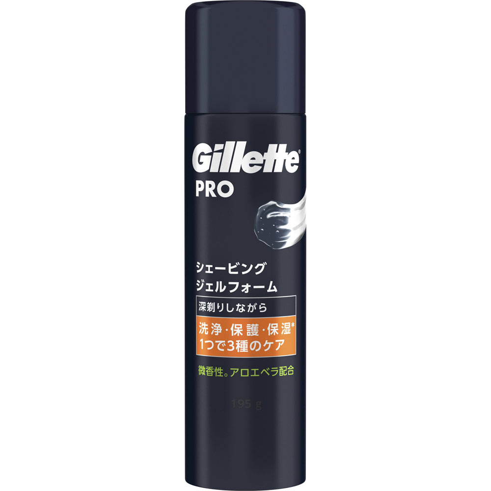 ジレット ＧｉｌｌｅｔｔｅＰＲＯシェービングジェルフォーム １９５ｇ Ｐ＆Ｇジャパン