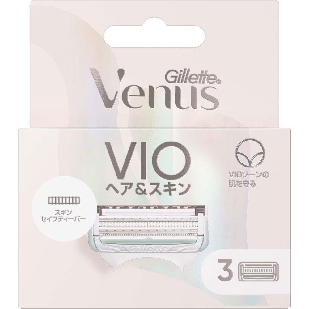 ヴィーナスＶＩＯカミソリ 替刃３個付 Ｐ＆Ｇジャパン