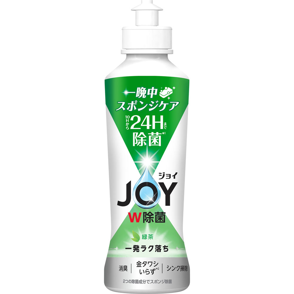 ジョイ W除菌 食器用洗剤 緑茶 本体 | マツキヨココカラオンラインストア