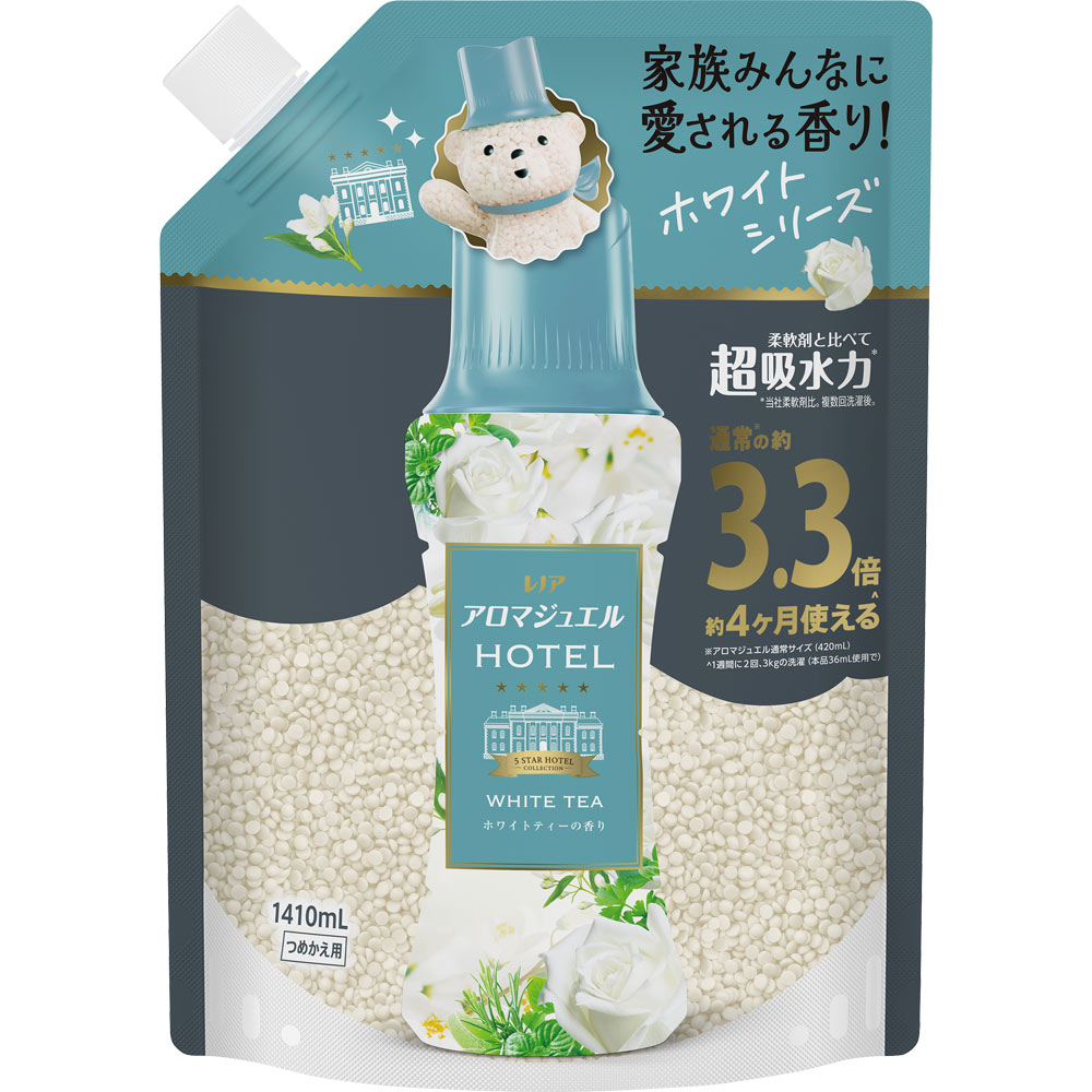 レノアアロマジュエル ホワイトティーの香り つめかえ用超特大サイズ １４１０ｍＬ Ｐ＆Ｇジャパン