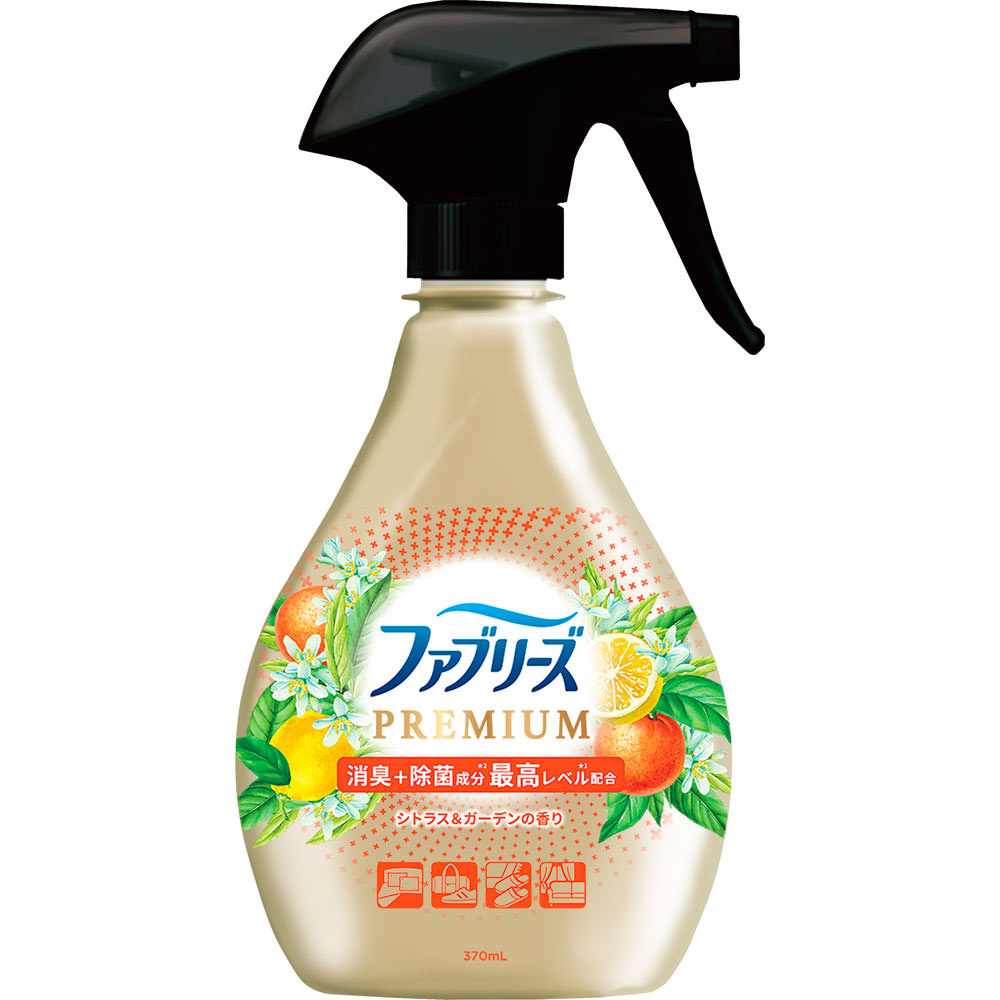 ファブリーズＷ除菌＋消臭　プレミアム　シトラス＆ガーデンの香り　本体 ３７０ｍＬ Ｐ＆Ｇジャパン