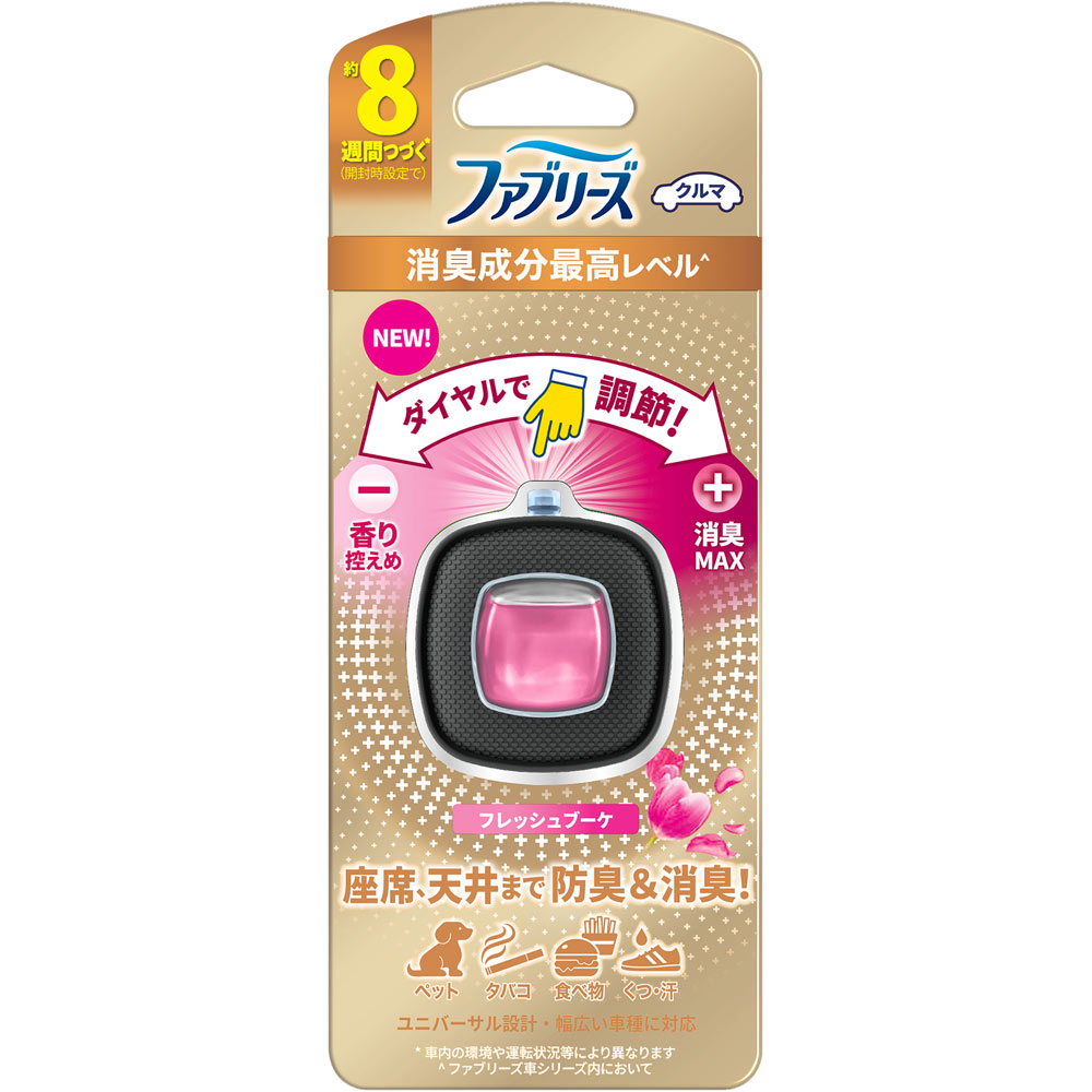 ファブリーズ　イージークリップ　消臭成分最高レベル　フレッシュブーケ ２．５ｍｌ Ｐ＆Ｇジャパン