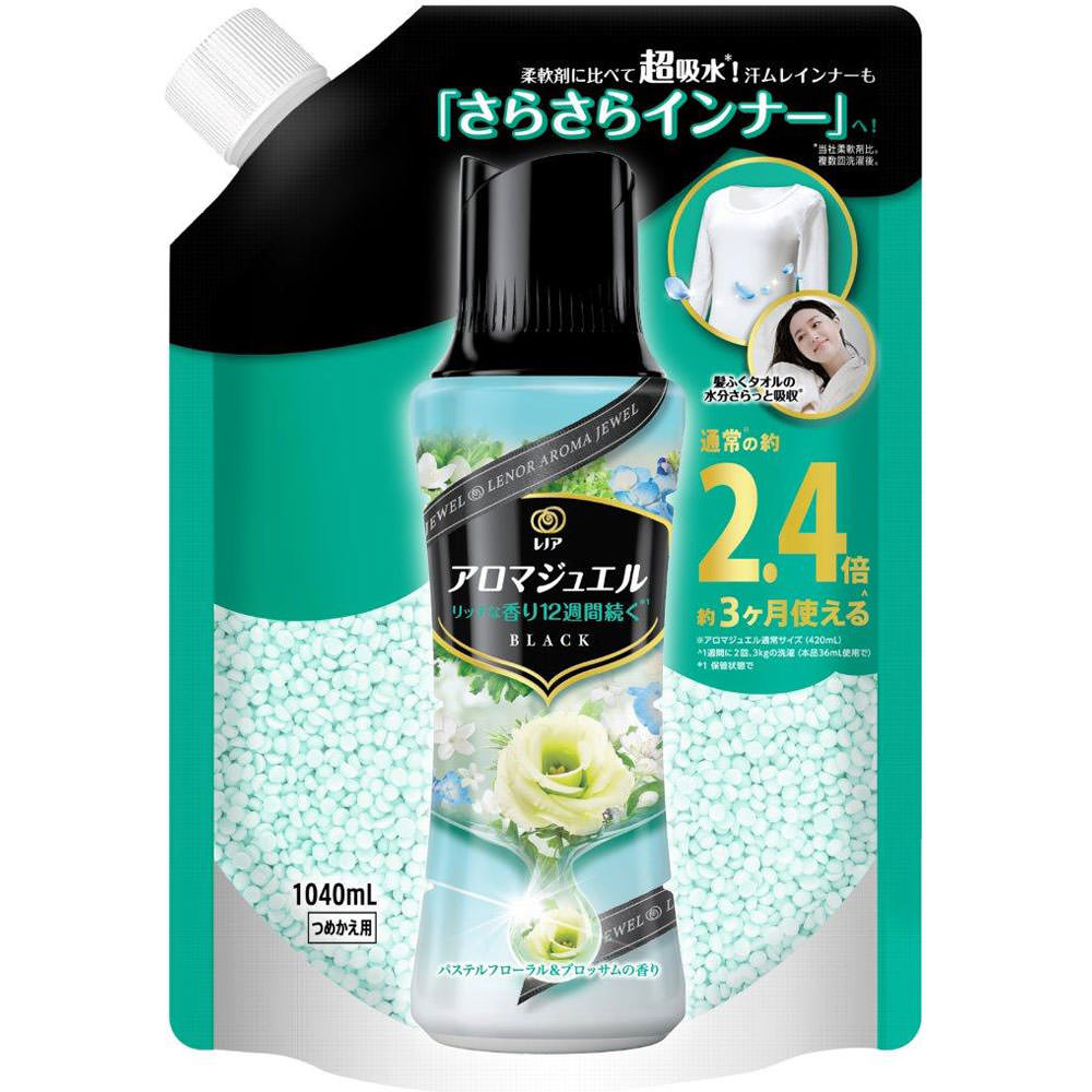 レノアアロマジュエル パステルフローラル＆ブロッサムの香り つめかえ用特大サイズ １０４０ｍＬ Ｐ＆Ｇジャパン