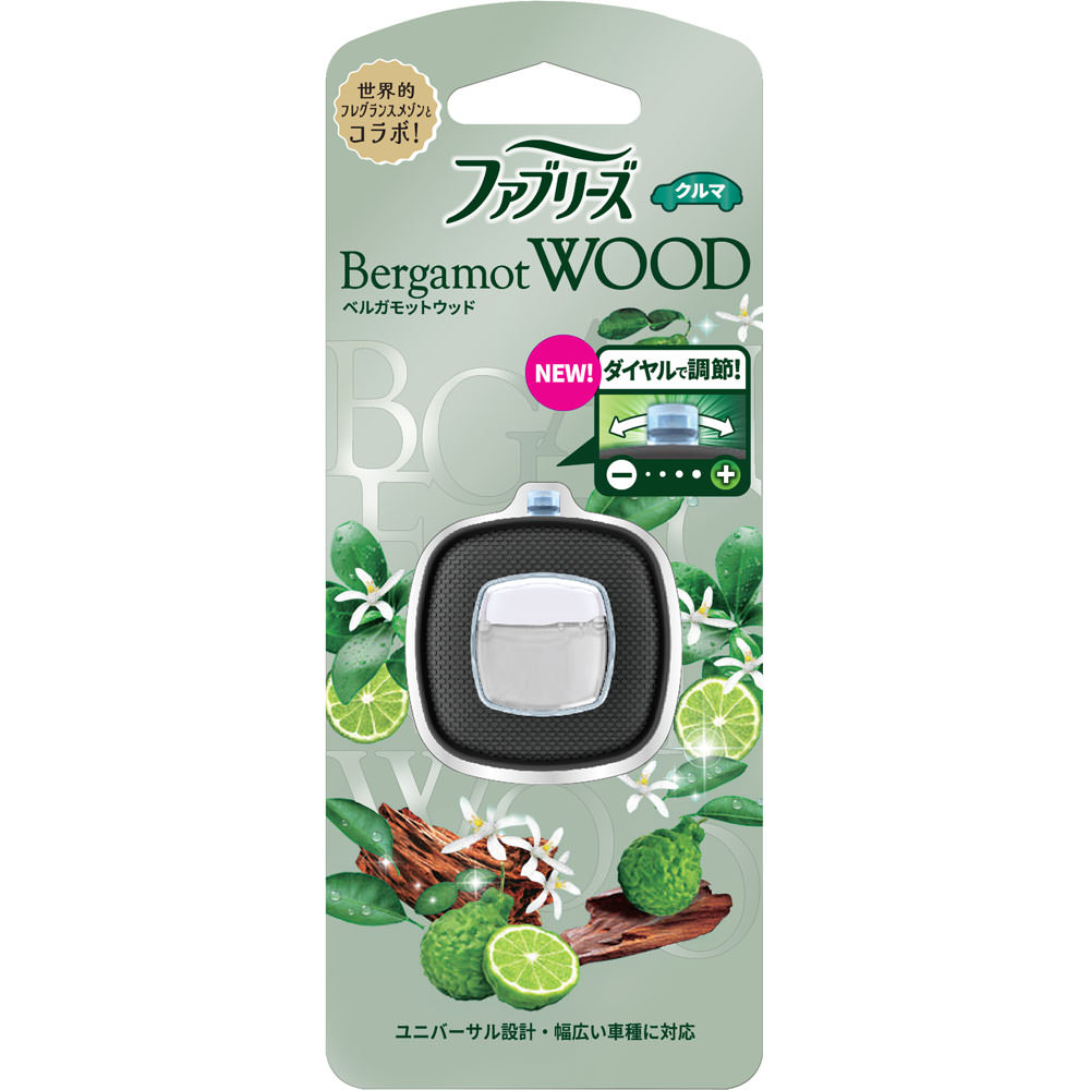 ファブリーズ 消臭芳香剤 車用 イージークリップ ベルガモットウッド ２．４ｍｌ Ｐ＆Ｇジャパン