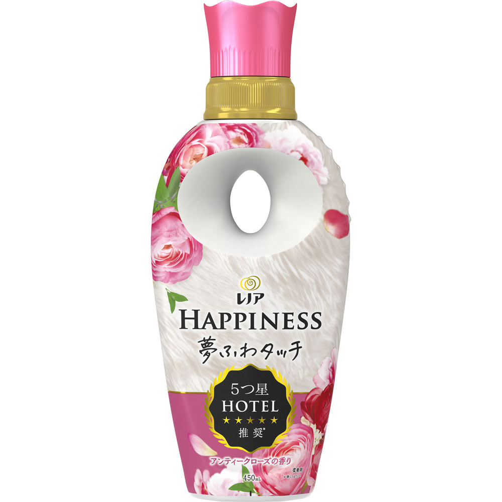 レノア　ハピネス　夢ふわタッチ　柔軟剤　アンティークローズ ４５０ｍＬ Ｐ＆Ｇジャパン