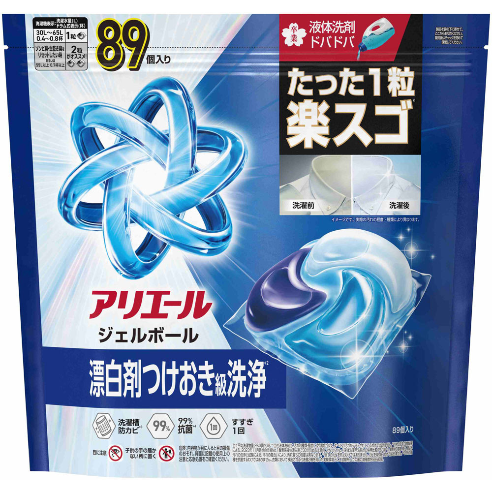 アリエールジェルボールプロテラジャンボ ８９個 Ｐ＆Ｇジャパン