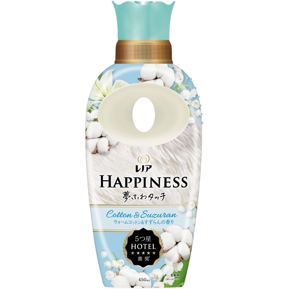 P&G レノア ハピネス 夢ふわタッチ 柔軟剤 ウォームコットン
