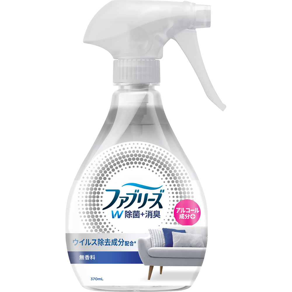 ファブリーズＷ除菌無香料アルコール成分入り ３７０ｍＬ Ｐ＆Ｇジャパン