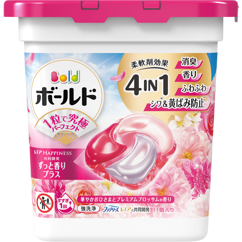 ボールドジェルボール４Ｄ華やかプレミアムブロッサムの香り本体 １１個 Ｐ＆Ｇジャパン
