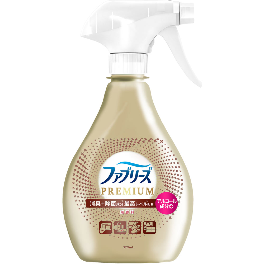 ファブリーズＷ除菌＋消臭　プレミアム　無香料　本体 ３７０ｍＬ Ｐ＆Ｇジャパン