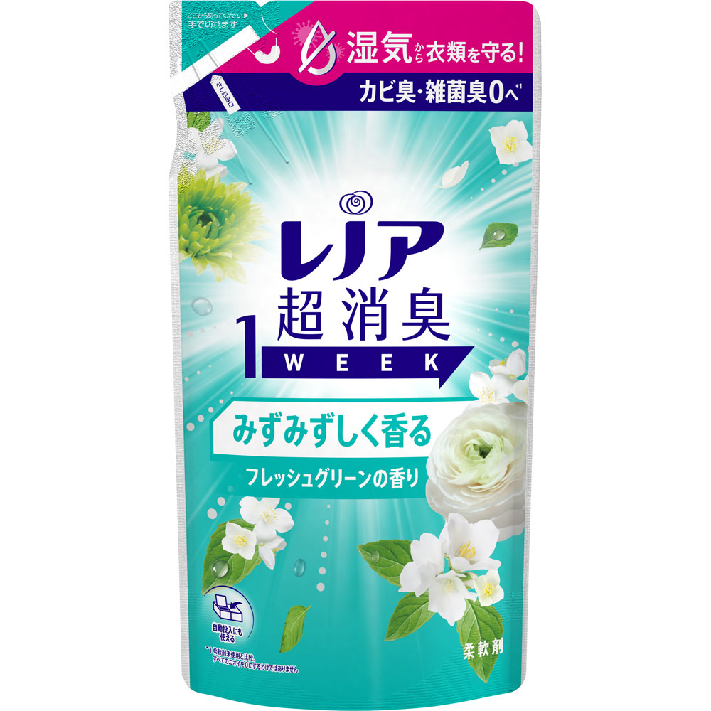 レノア超消臭１ｗｅｅｋみずみずしく香るフレッシュグリーンの香り用 ３４０ｍＬ Ｐ＆Ｇジャパン
