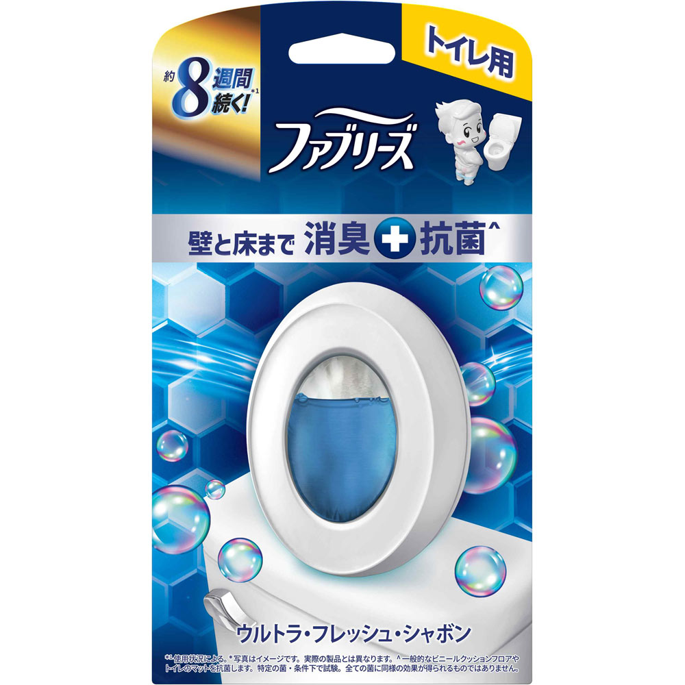 ファブリーズトイレ用消臭剤プレミアムシリーズ＋抗菌ウルトラ・フレッシュ・シャボン ６．３ｍｌ Ｐ＆Ｇジャパン