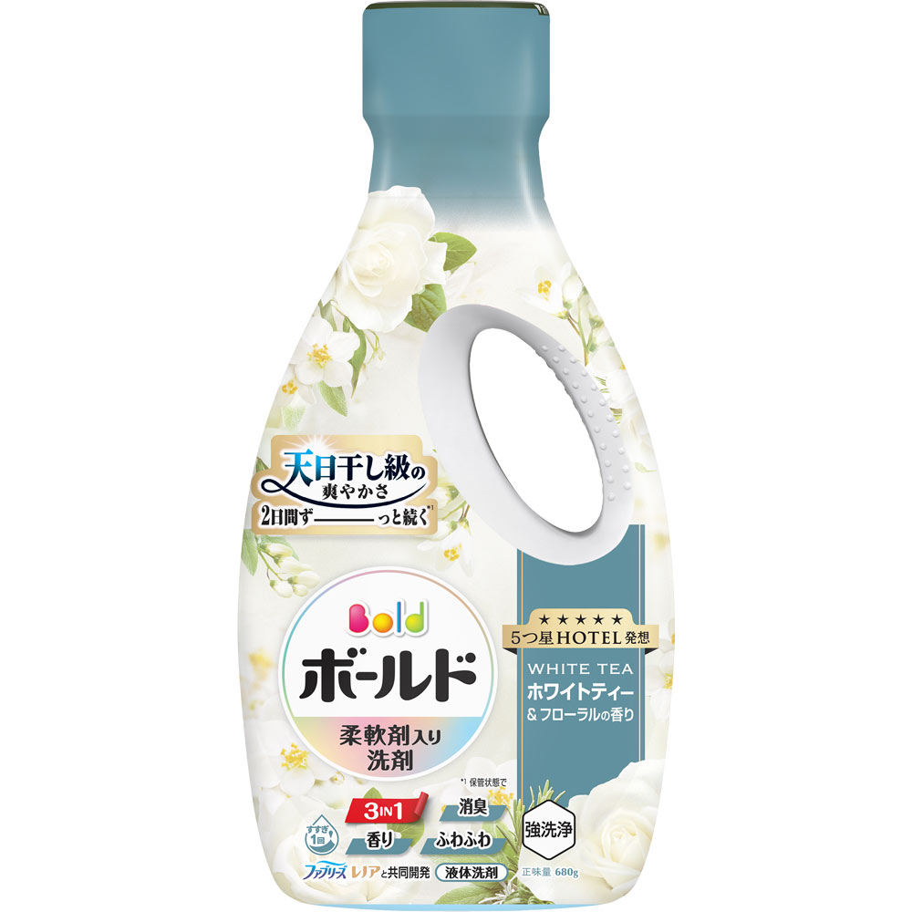 ボールドジェルホワイトティー＆フローラルの香り本体 ６８０ｇ Ｐ＆Ｇジャパン
