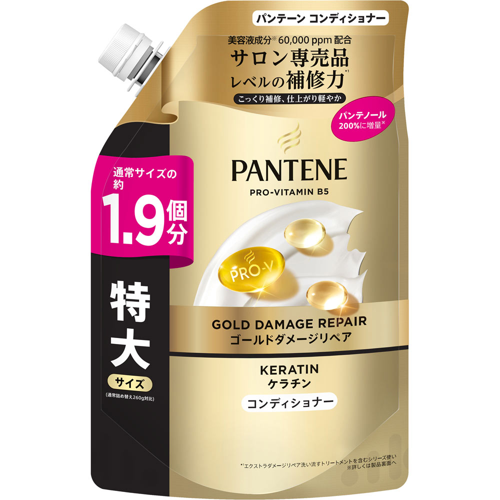 パンテーンゴールドダメージリペアコンディショナー詰替特大サイズ ５００ｇ Ｐ＆Ｇジャパン