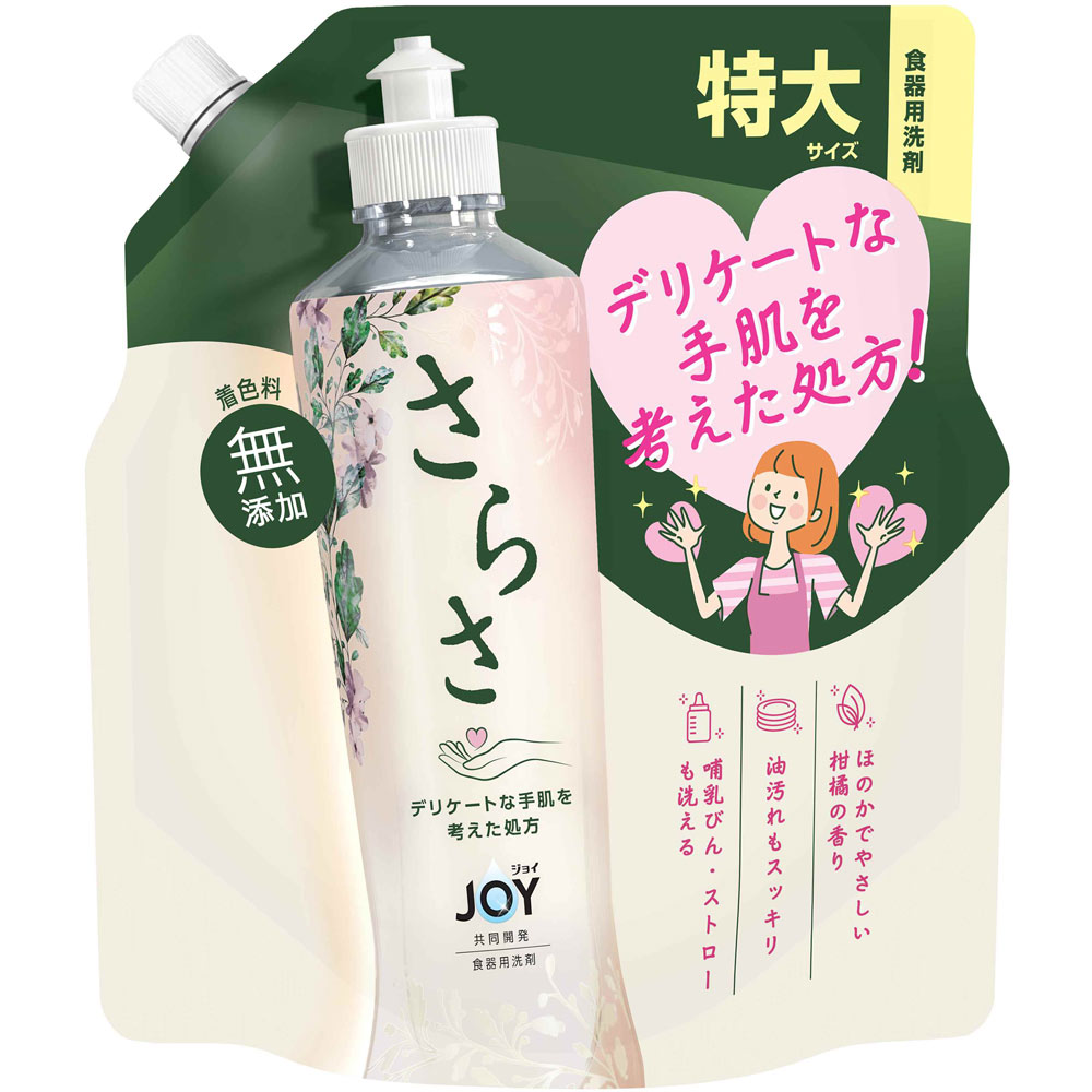 さらさ食器用洗剤 詰替特大 ６２０ｍｌ Ｐ＆Ｇジャパン
