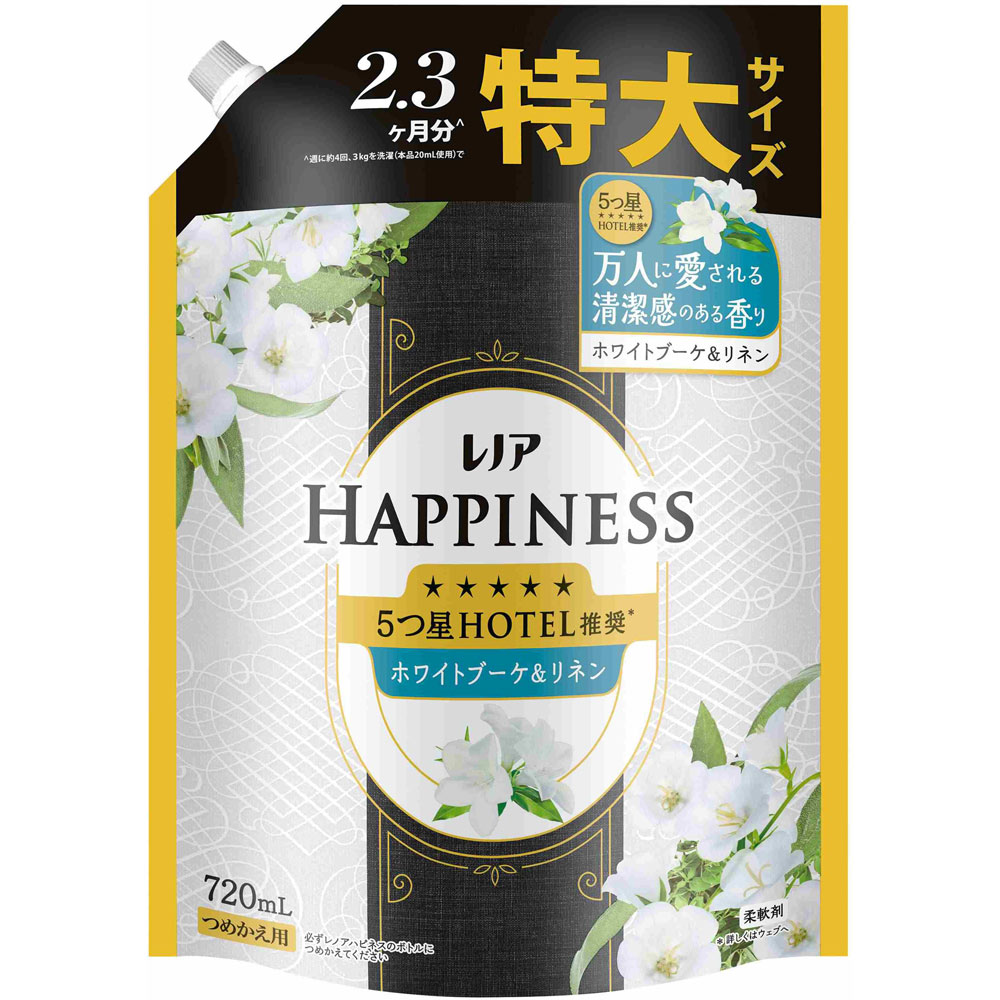 レノアハピネス夢ふわフローラルブーケアンドリネン詰替特大 ７２０ｍＬ Ｐ＆Ｇジャパン