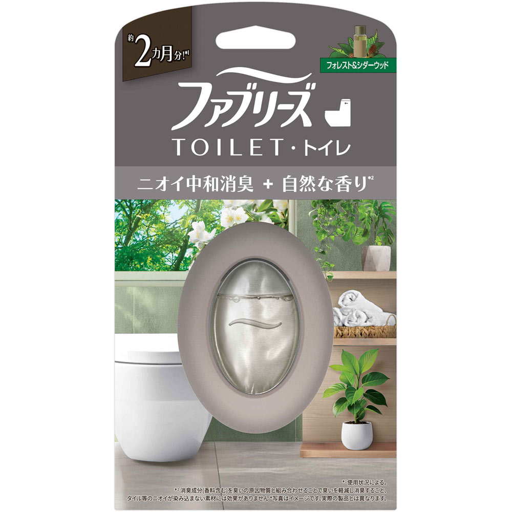 ファブリーズトイレ用消臭剤　プレミアムシリーズ消臭＋自然な香り　フォレストアンドシダーウッド ６．３ｍｌ Ｐ＆Ｇジャパン