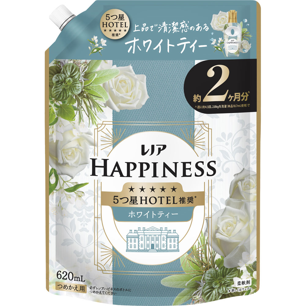 レノアハピネス夢ふわタッチホワイトティーの香り特大 ６２０ｍＬ Ｐ＆Ｇジャパン