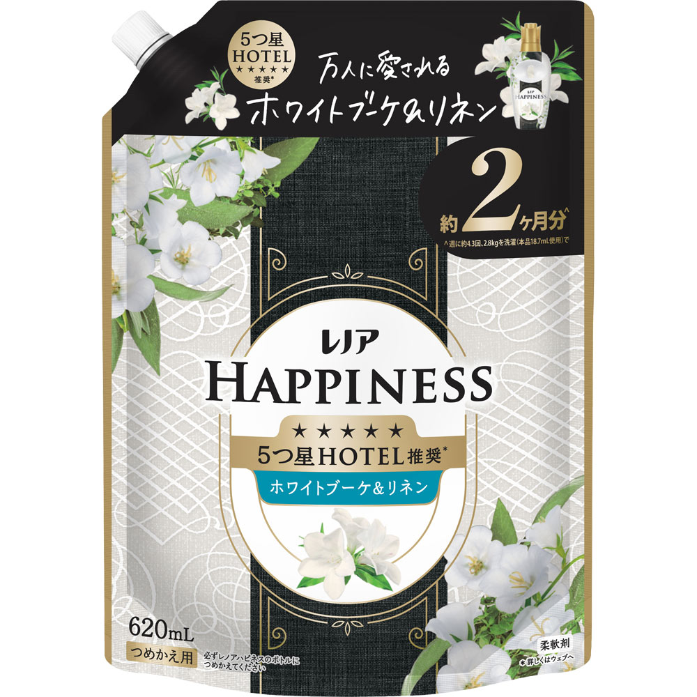 レノアハピネス夢ふわフローラルブーケ＆リネン特大 ６２０ｍＬ Ｐ＆Ｇジャパン