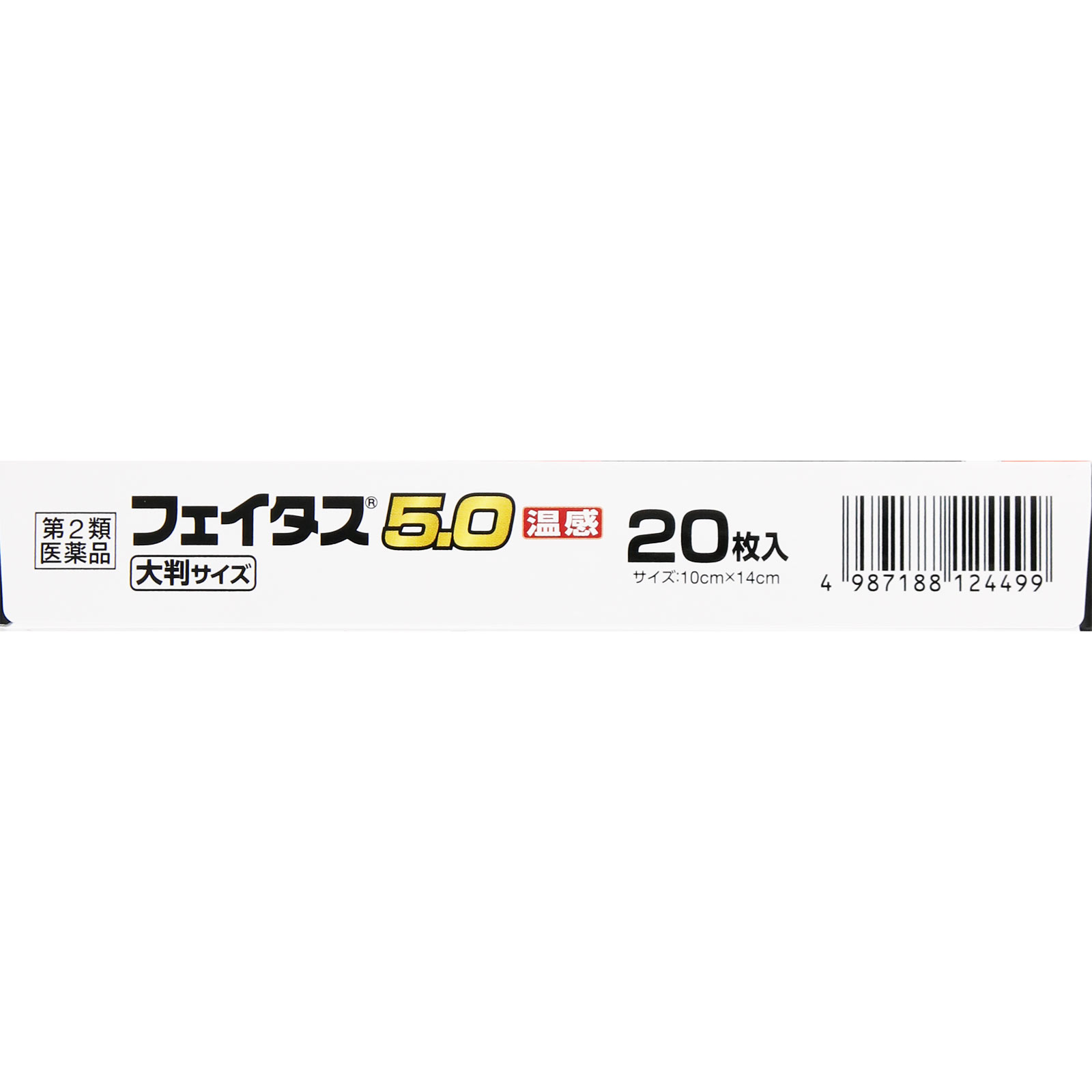 フェイタス５．０温感大判サイズ ２０枚 久光製薬 【第2類医薬品】