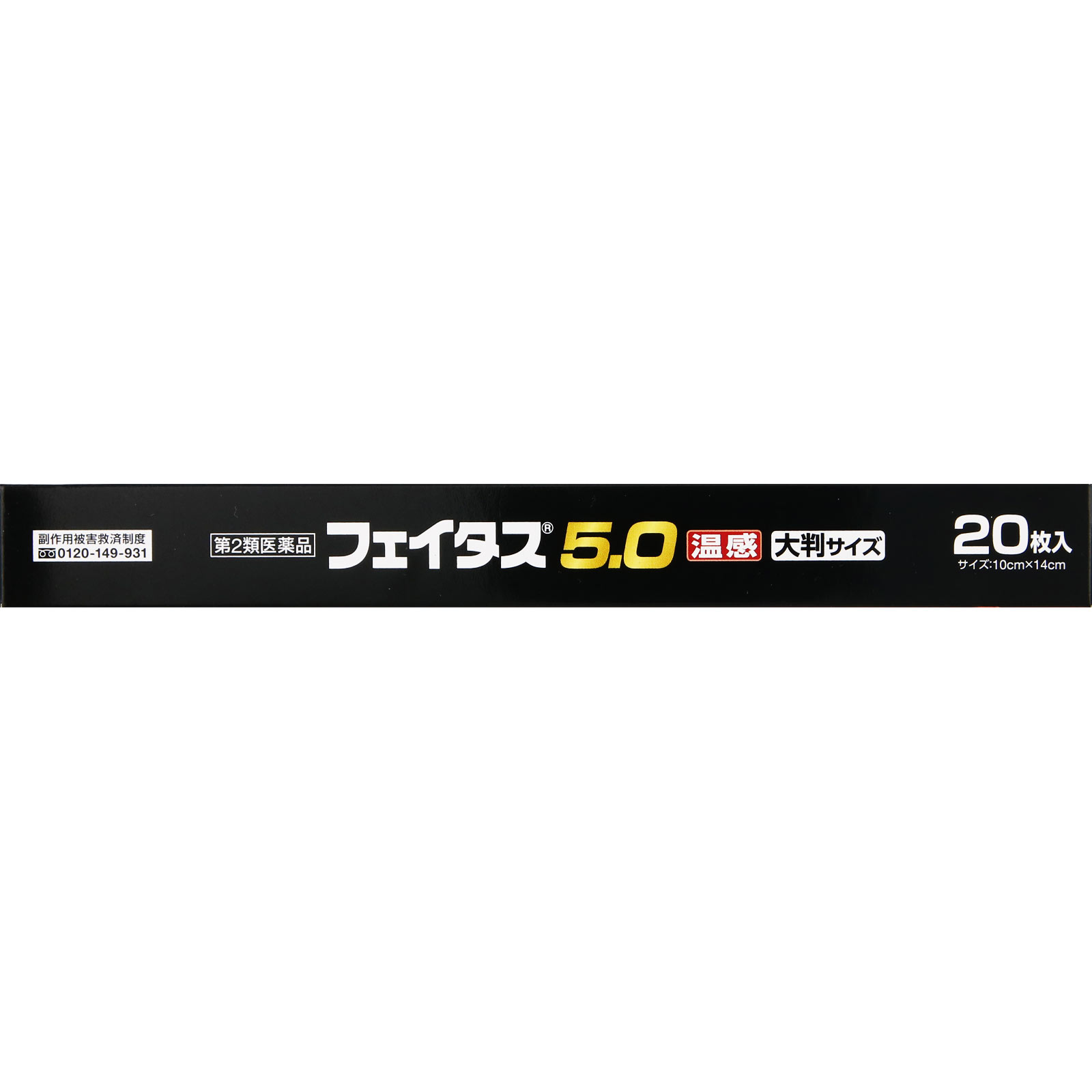 フェイタス５．０温感大判サイズ ２０枚 久光製薬 【第2類医薬品】