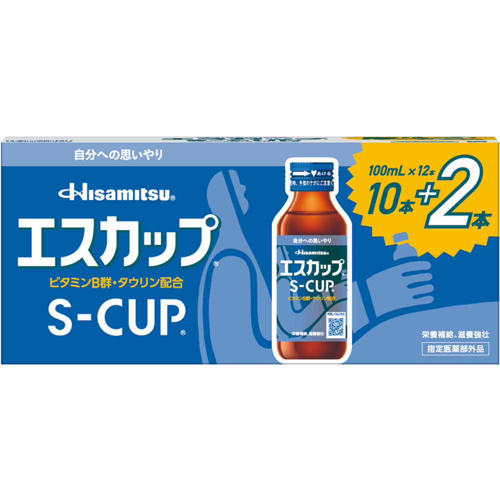 エスカップ　１２本 １００ｍｌ×１２本 久光製薬 (指定医薬部外品)