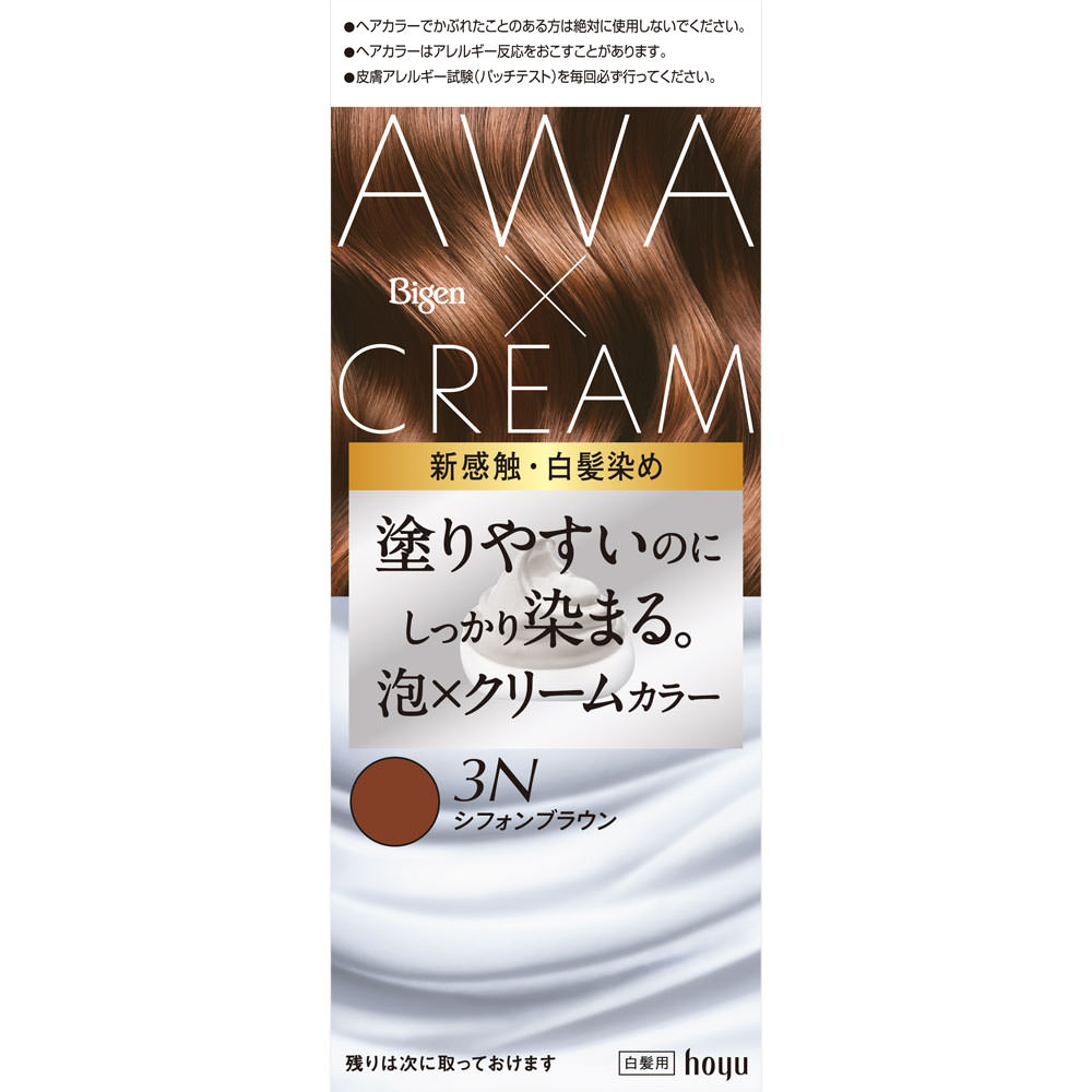 ビゲン　泡クリームカラー　シフォンブラウン ９０ｇ＋５ｍｌ ホーユー (医薬部外品)