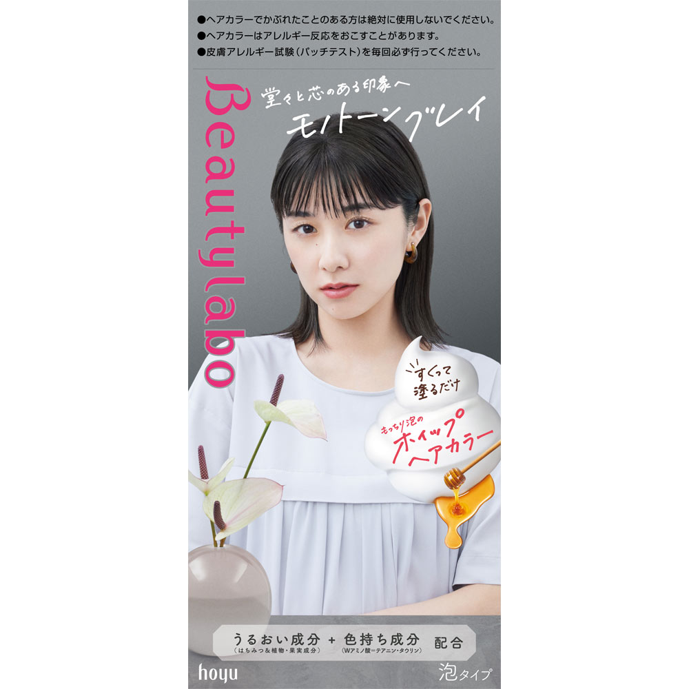 ビューティラボ ホイップヘアカラー モノトーングレイ ４０ｍｌ＋８０ｍｌ ホーユー (医薬部外品)