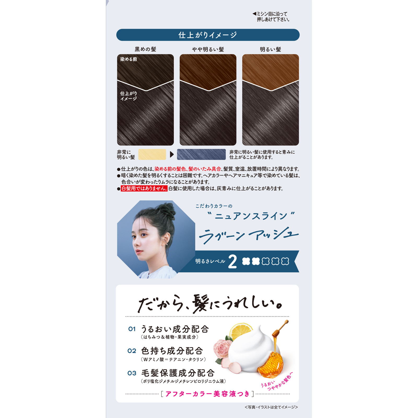 ビューティラボ ホイップヘアカラー ラグーンアッシュ ４０ｍｌ＋８０ｍｌ ホーユー (医薬部外品)