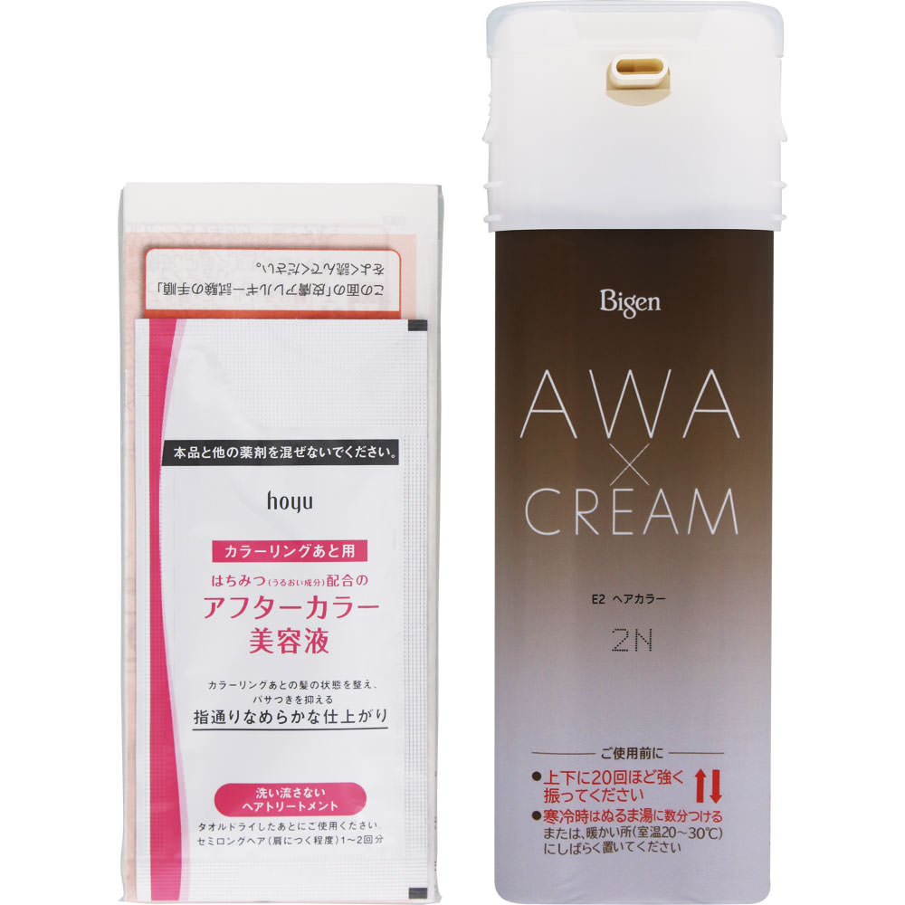 ビゲン　泡クリームカラー　２Ｎ　ブライトブラウン ９０ｇ＋５ｍｌ ホーユー (医薬部外品)