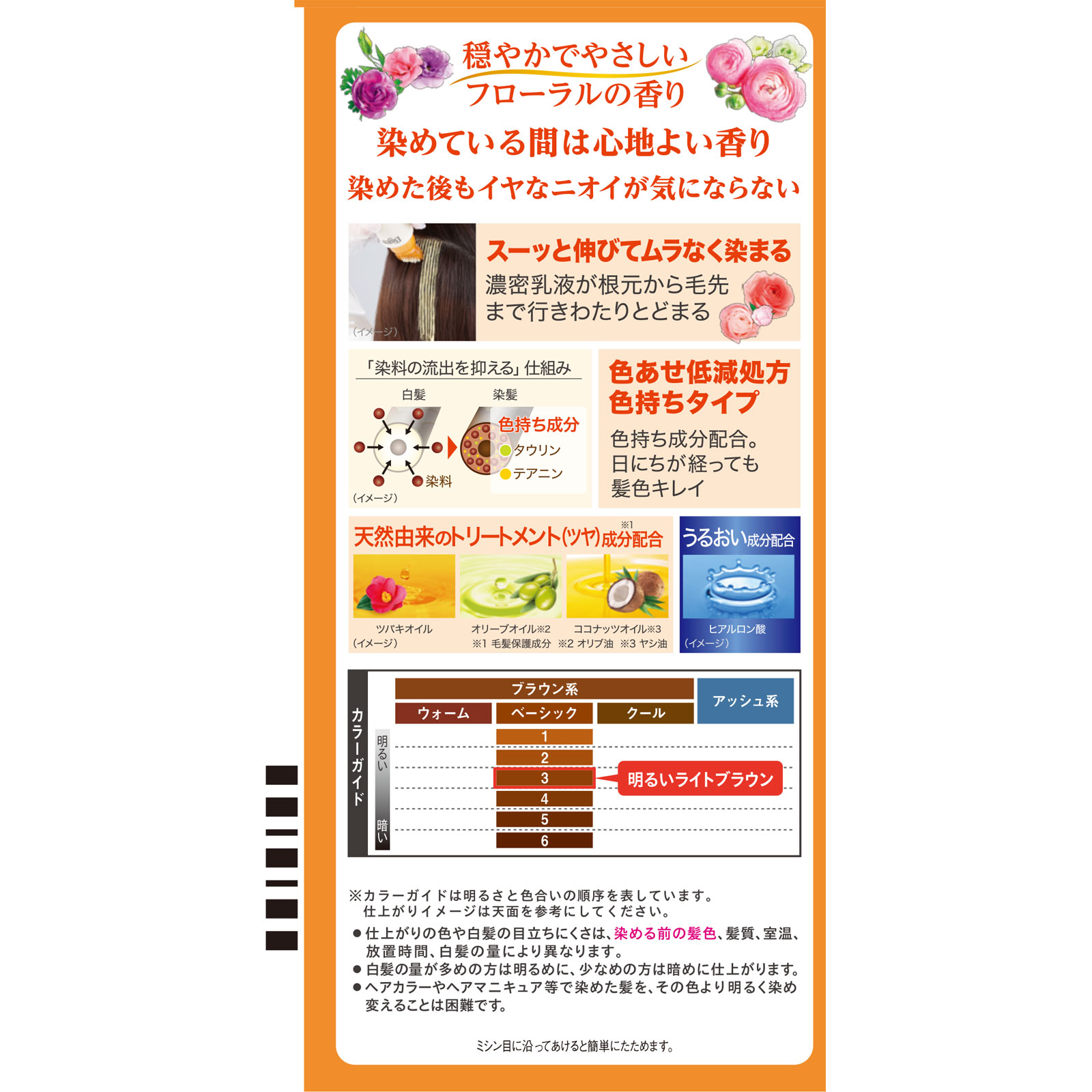 ビゲン 香りのヘアカラー 乳液 ３ 明るいライトブラウン ホーユー (医薬部外品)