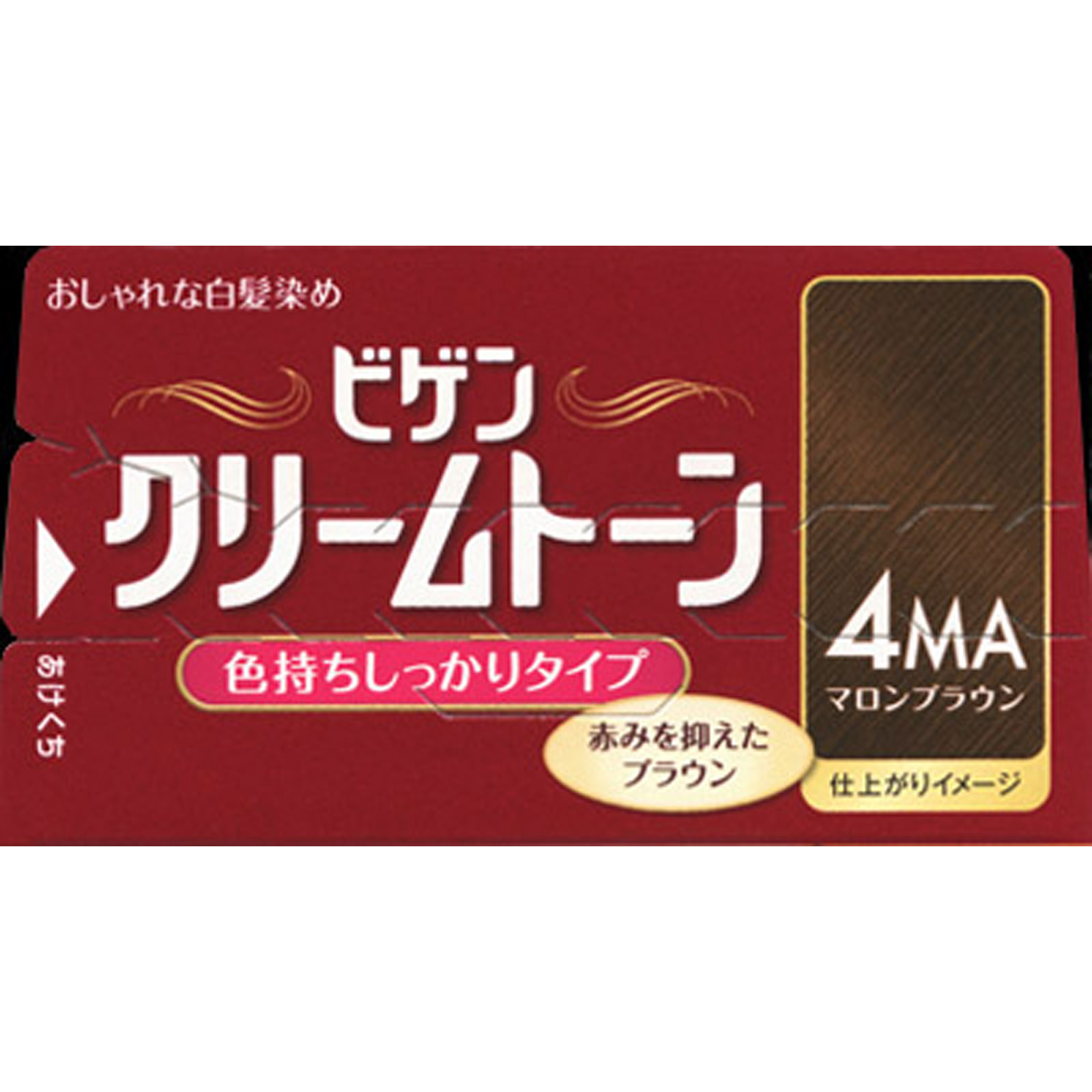 ビゲン クリームトーン ４ＭＡ マロンブラウン ホーユー (医薬部外品)