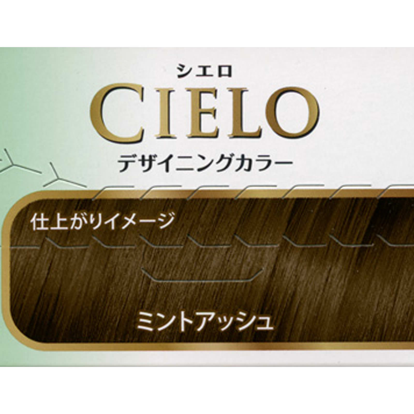 シエロ デザイニングカラー（ ３２ｇ＋９６ｍＬ＋１０ｍＬ＋１０ｇ ） ミントアッシュ ホーユー (医薬部外品)