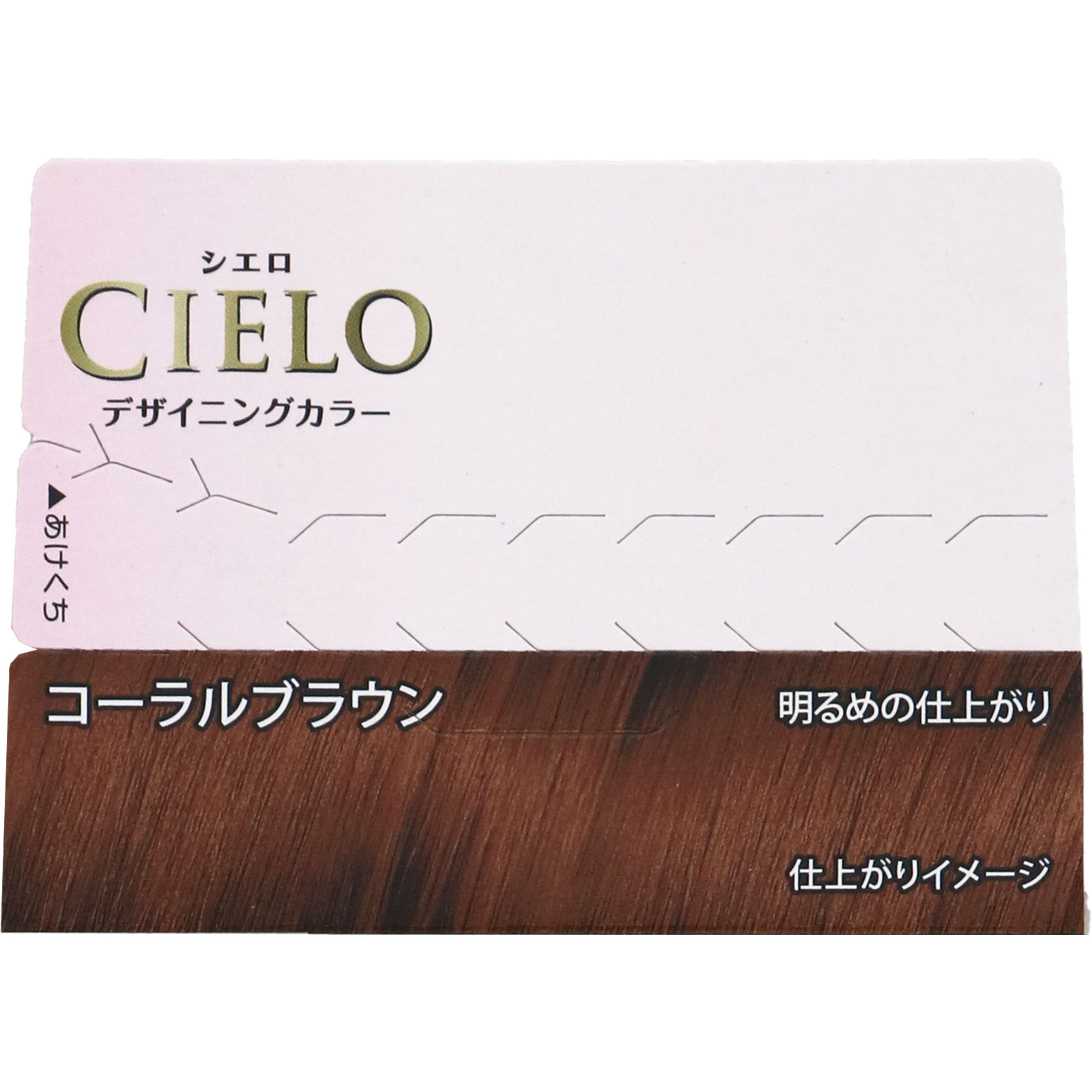 シエロ デザイニングカラー（ ３２ｇ＋９６ｍＬ＋１０ｍＬ＋１０ｇ ） コーラルブラウン ホーユー (医薬部外品)