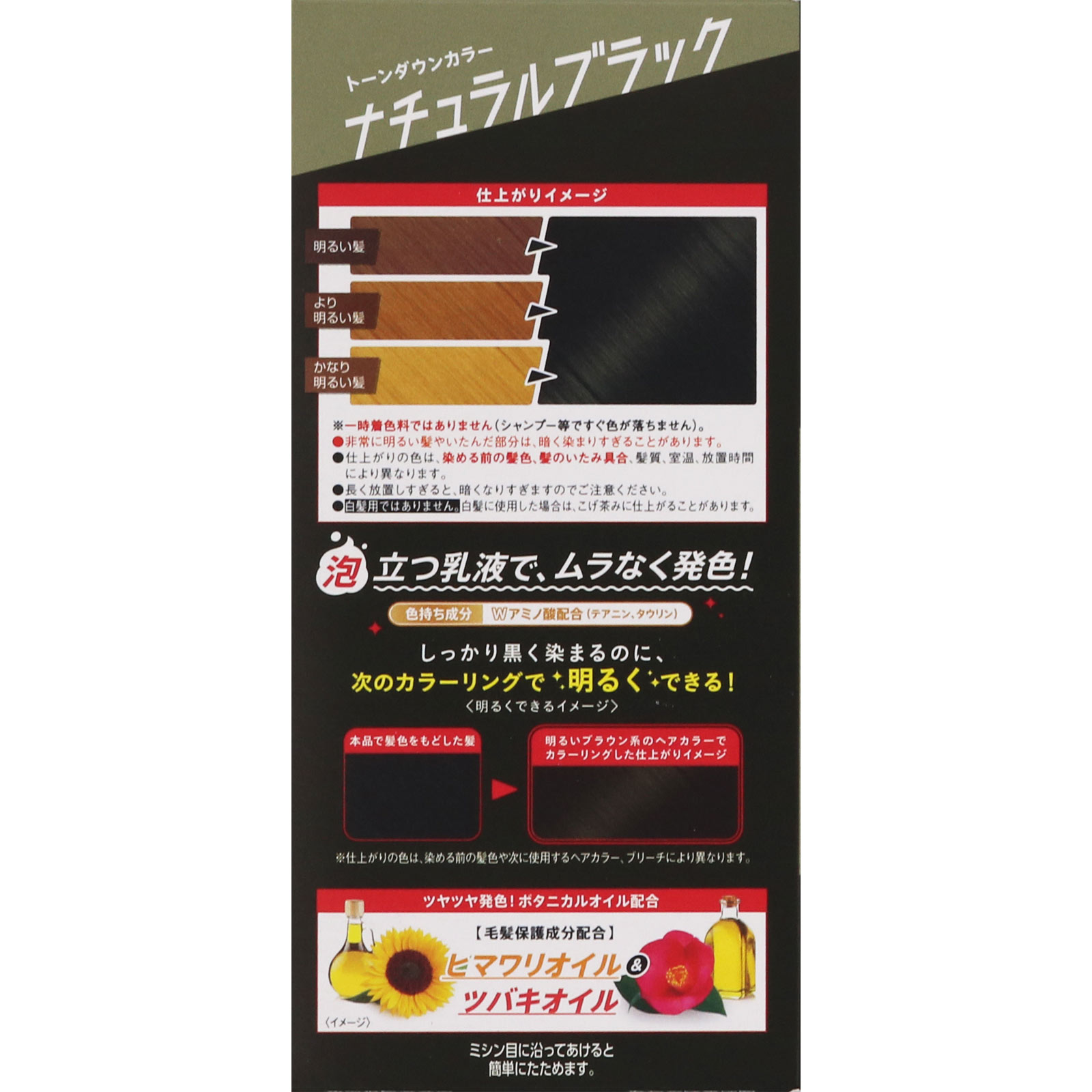 ビューティーン トーンダウンカラー ナチュラルブラック ３２Ｇ＋９６ｍＬ＋５ｍＬ ホーユー (医薬部外品)