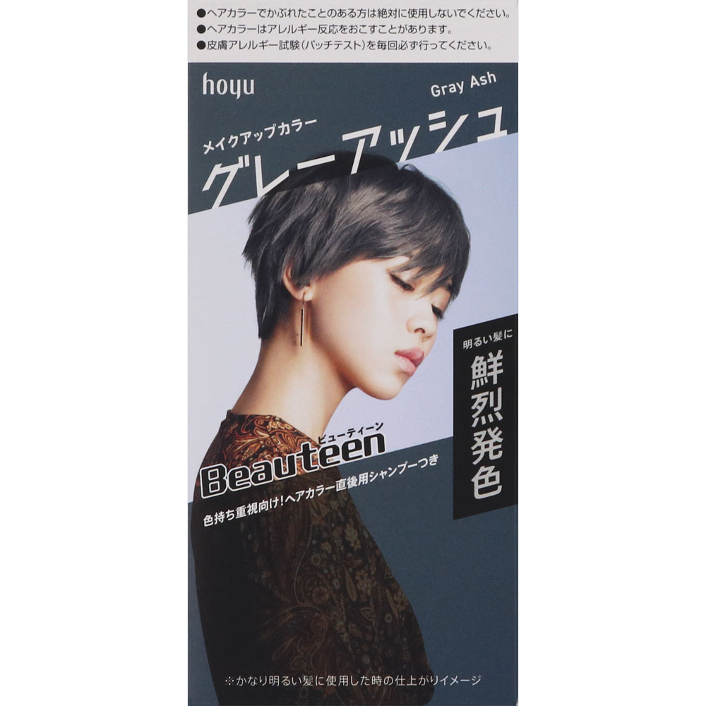 ビューティーン メイクアップカラー グレーアッシュ ４０ｇ＋８８ｍｌ ホーユー (医薬部外品)