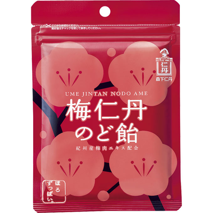 梅仁丹 のど飴 ６０ｇ 森下仁丹