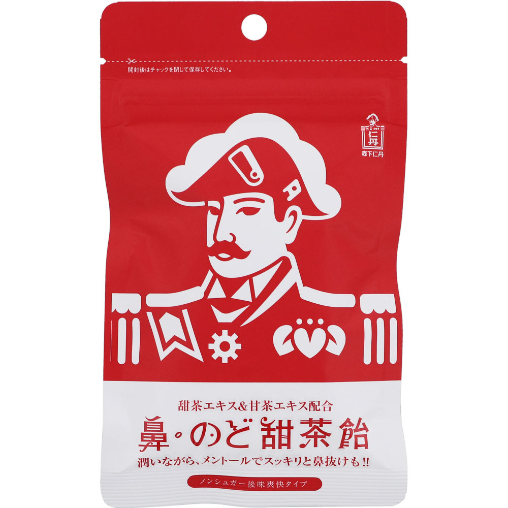 鼻・のど甜茶飴 38g 森下仁丹