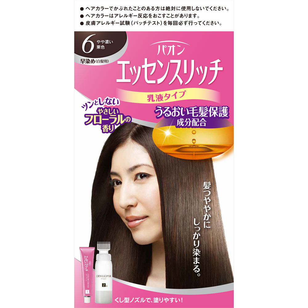 パオン エッセンスリッチ 乳液タイプ　6　やや濃い栗色 ５０ｇ＋５０ｍＬ ヘンケルジャパン (医薬部外品)