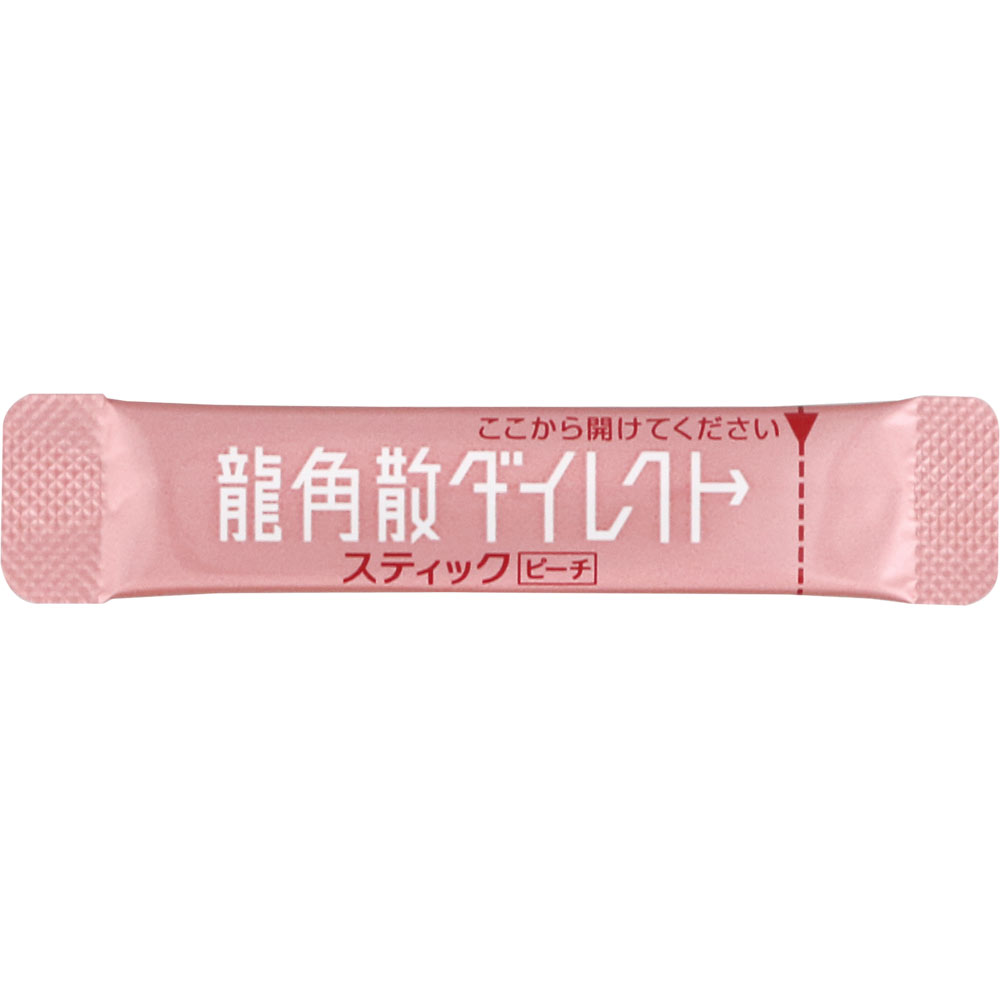 龍角散ダイレクトスティック ピーチ １６包 龍角散 【第3類医薬品】